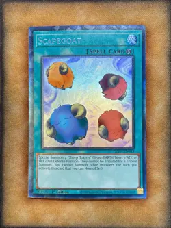 Yugioh Scapegoat TAMA-EN043 Collector Rare 1st Ed NM - Image 1