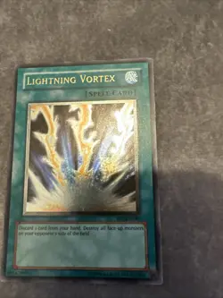 Yugioh Lightning Vortex FET-EN040 Unlimited Ultimate Rare Holo -LP - Image 4