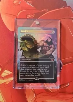 Land Tax (Anime Borderless) Wilds of Eldraine: Enchanting Tales Foil - Image 1