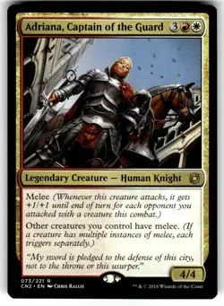 Adriana, Captain of the Guard Conspiracy: Take the Crown Regular MTG - Image 1