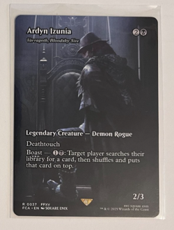 MTG - Final Fantasy - Ardyn Izunia - Rare 0037 (Varragoth, Bloodsky Sire) - Image 1