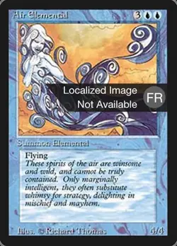 MRMS FRANCAIS Elemental d'air [NM] MTG Magic FBB - Image 1