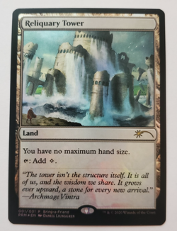 1x Reliquary Tower Promo FOIL (Bring a Friend) MTG Magic the Gathering NM - Image 1