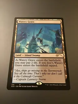 MTG Secret Lair #124 Watery Grave NM - Image 1