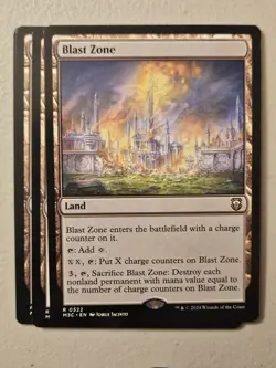 MTG l Blast Zone (x4 Playset) | (NM) Modern Horizons 3 - Image 1