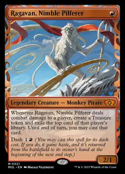 Ragavan, Nimble Pilferer - Multiverse Legends NM, English MTG March of the Machi - Image 1