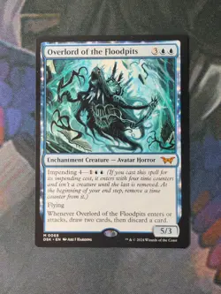 Overlord of the Floodpits | 7% Off 2+ | Duskmourn | NM | MTG - Image 1