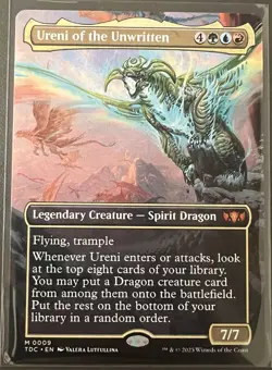 Ureni of the Unwritten #0009 (Borderless - Regular) Magic the Gathering - Image 1