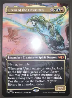 Ureni of the Unwritten #0009 (Borderless - Regular) Magic the Gathering - Image 3