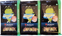 3 (three) - Magic the Gathering MTG Unfinity Collector Booster - Image 1