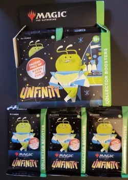 3 (three) - Magic the Gathering MTG Unfinity Collector Booster - Image 2