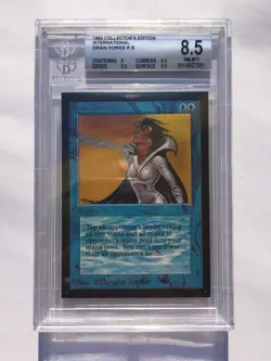 BGS 8.5 | Drain Power | MtG Collectors International Ed | [8, 9.5, 9.5, 9.5] - Image 1