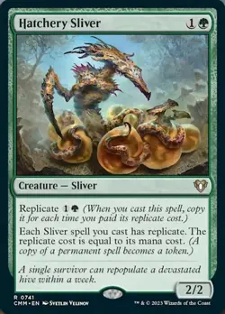 1 x Hatchery Sliver - Commander Masters - NM-Mint - MTG - Image 1
