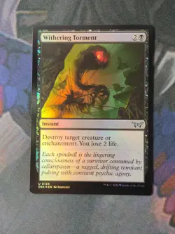 Withering Torment - Foil | 7% Off 2+ | Duskmourn | NM | MTG - Image 1