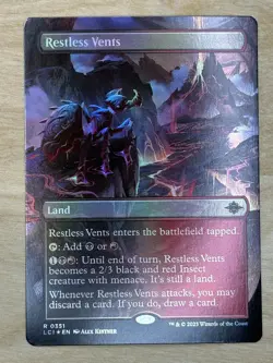 Restless Vents (Borderless) The Lost Caverns of Ixalan Foil NM - Image 1