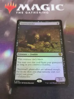 Mtg. Gravecrawler. Foil. Innistrad Remastered. Pack Fresh - Image 1