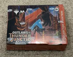 MTG Outlaws of Thunder Junction Collector Booster Box Sealed New - Image 1