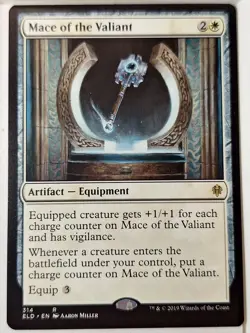 Mace of the Valiant - Throne of Eldraine - Magic the Gathering MTG Nice! - Image 1