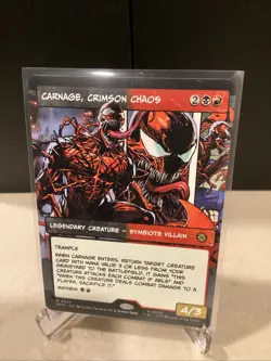 Carnage, Crimson Chaos (Borderless) Marvel's Spider-Man Regular - Image 1