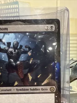 MTG Marvel Spider-Man Agent Venom Rare #049 | Symbiote Hero Legendary In Hand - Image 4