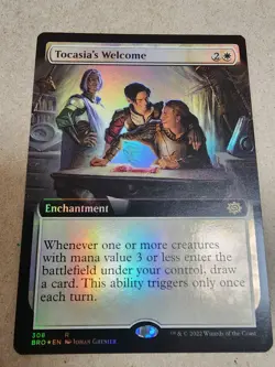 Tocasia's Welcome - #308 Foil (Extended Art) The Brothers' War - Mtg - Image 1