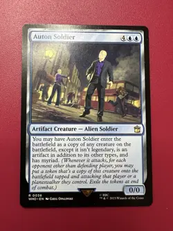 *** Auton Soldier *** Universes Beyond: Doctor Who NM MTG English - Image 1