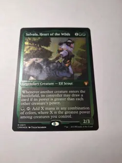 MTG Selvala, Heart of the Wilds Etched Foil Commander Masters NM/M - Image 2
