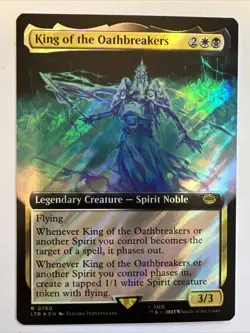 Lord of the Rings - King of the Oathbreakers - Surge Foil - Extended Art - Image 1