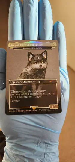 Magic MTG Torgal Clive's Companion - Yoshimaru MagicCon 2025 Promo Foil Mint/NM - Image 1