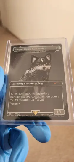 Magic MTG Torgal Clive's Companion - Yoshimaru MagicCon 2025 Promo Foil Mint/NM - Image 3