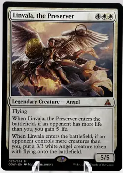 Linvala, the Preserver 025/184 Oath of the Gatewatch OGW MTG LP - Image 1