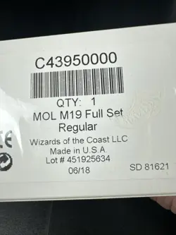 Magic the Gathering MOL M19 Full Set - Regular SEALED Core Set 2019 - Image 2