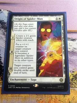 1x Origin of Spider-Man - Regular NM Eng MTG - Marvel's Spider-Man - Image 5