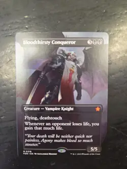 Bloodthirsty Conqueror (Borderless) Foundations Regular - Image 1