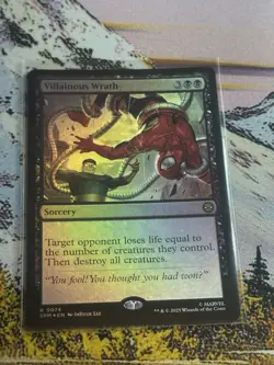 Villainous Wrath 074 Foil Rare MTG Marvel's Spider-Man NM - Image 5
