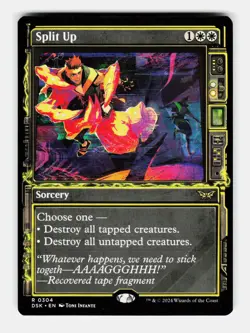 MTG: Split Up (Showcase) | Duskmourn: House of Horror 304 NM - Image 1