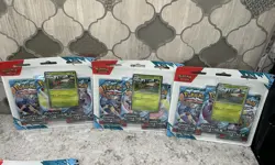 Pokemon Journey Together SV09 3-Pack Blister Set of 3 Brand New Sealed FAST SHIP - Image 1