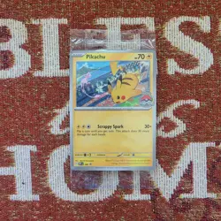 Pokemon-Pikachu/Mew-World Championships 2024-Black Star Promo-SVP190-SEALED!! - Image 1