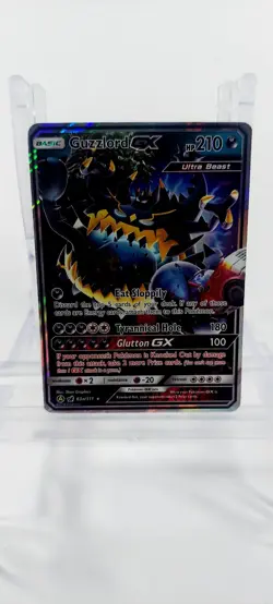 Pokemon TCG Guzzlord GX Crimson Invasion 63/111 Holo Ultra Rare Sun&Moon - Image 1