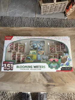 Pokemon TCG Blooming Waters 151 Premium Collection Sealed 🔥🔥 - Image 1