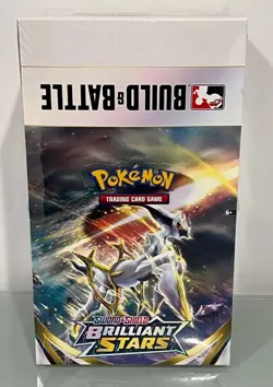 Pokemon Brilliant Stars Build and Battle DISPLAY SEALED (10 Boxes) New! - Image 1