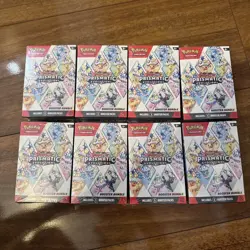 Pokemon TCG: Scarlet & Violet Prismatic Evolutions Booster Bundle x8 - Image 1