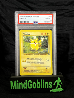 1999 POKEMON JUNGLE 60 PIKACHU GEM MT 10 - Image 1