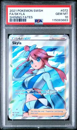 2021 Pokemon Sword & Shield Shining Fates Fa/Skyla Shining Fates PSA 10 - Image 1