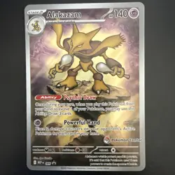 Alakazam 009 Stamped Pokemon Center Promo Mega Evolution - NM - Image 1