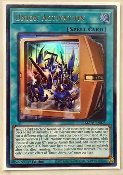 Union Activation 1st Edition Ultra Rare MZTM-EN023 Yu-Gi-Oh! - Image 1