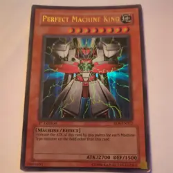 YUGIOH 1st EDITION RDS-EN012 PERFECT MACHINE KING ULTRA RARE lp/mp - Image 1