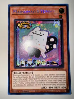 Marshmao ☆ Yummy DOOD-EN024 Secret Rare Yu-Gi-Oh Doom of Dimensions - Image 2