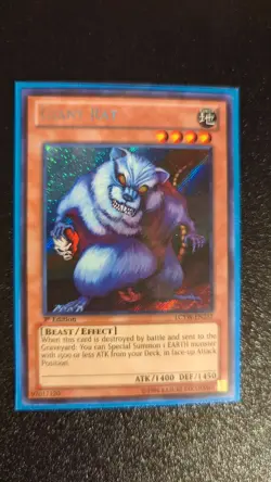 Yu-Gi-Oh! Giant Rat | LCYW-EN232 | American | 1st | Secret Rare | NM-/EX+ - Image 1