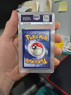 Pokemon TCG Magneton Fossil Holo Rare Card 11/62 PSA 8 - Image 2